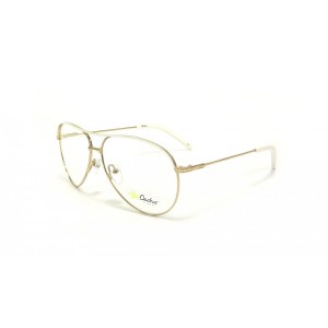 lunettes de soleil CACTUS 02 - C01 DORE ET BLANC