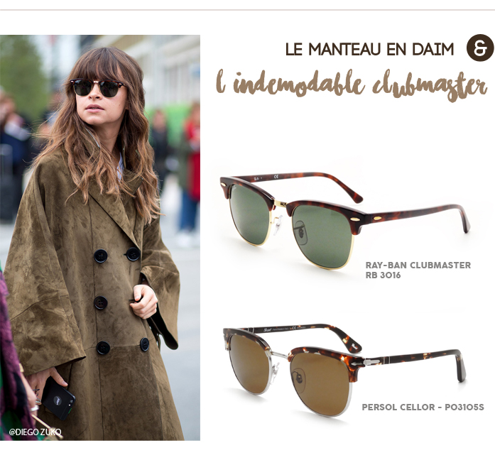 Fashion week londres- lunettes clubmaster