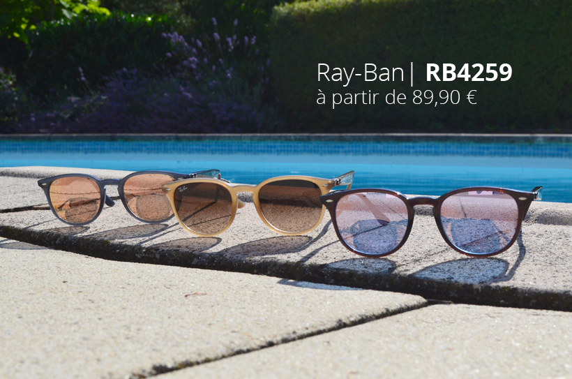 Lunettes de soleil Ray-Ban RB4259-visiofactory.com