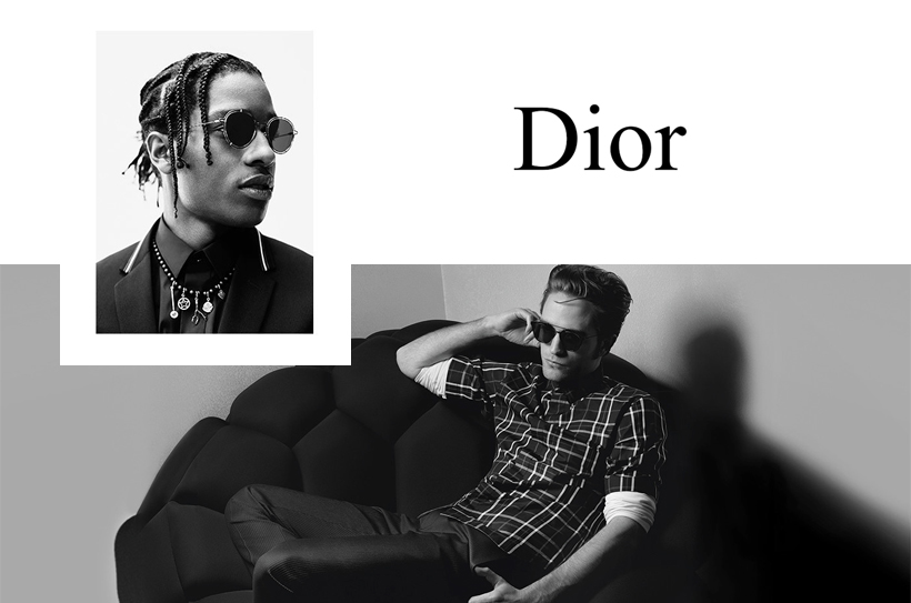 dior homme égérie lunettes 2016