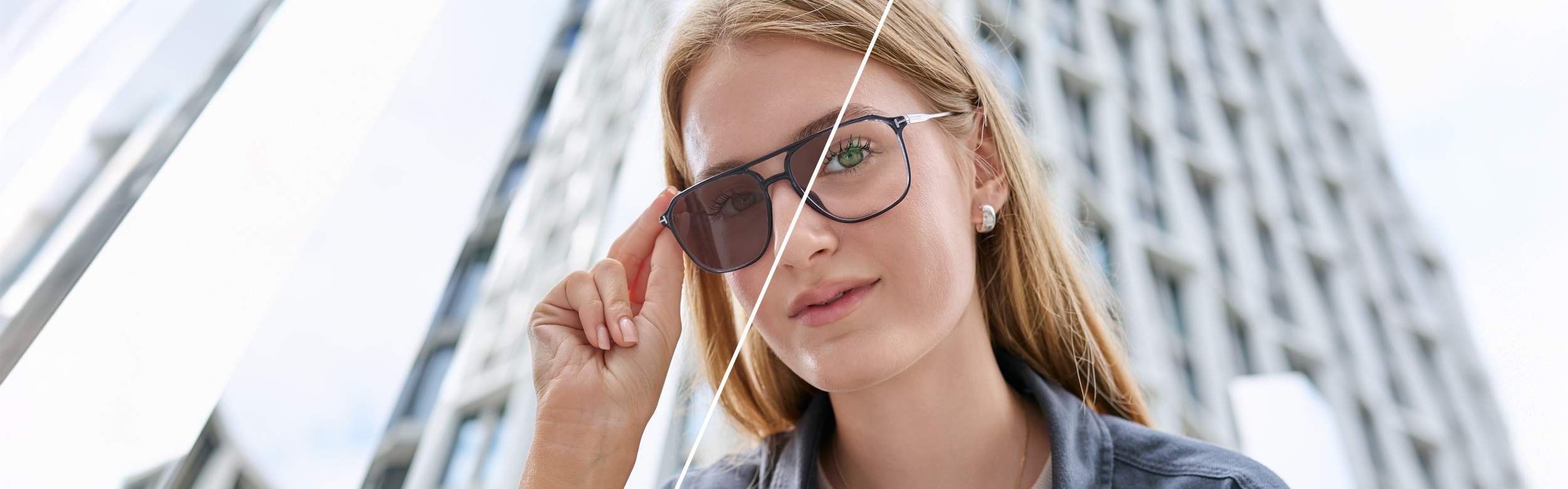 Sélection de lunettes équipées de verres photochromiques chez Visiofactory