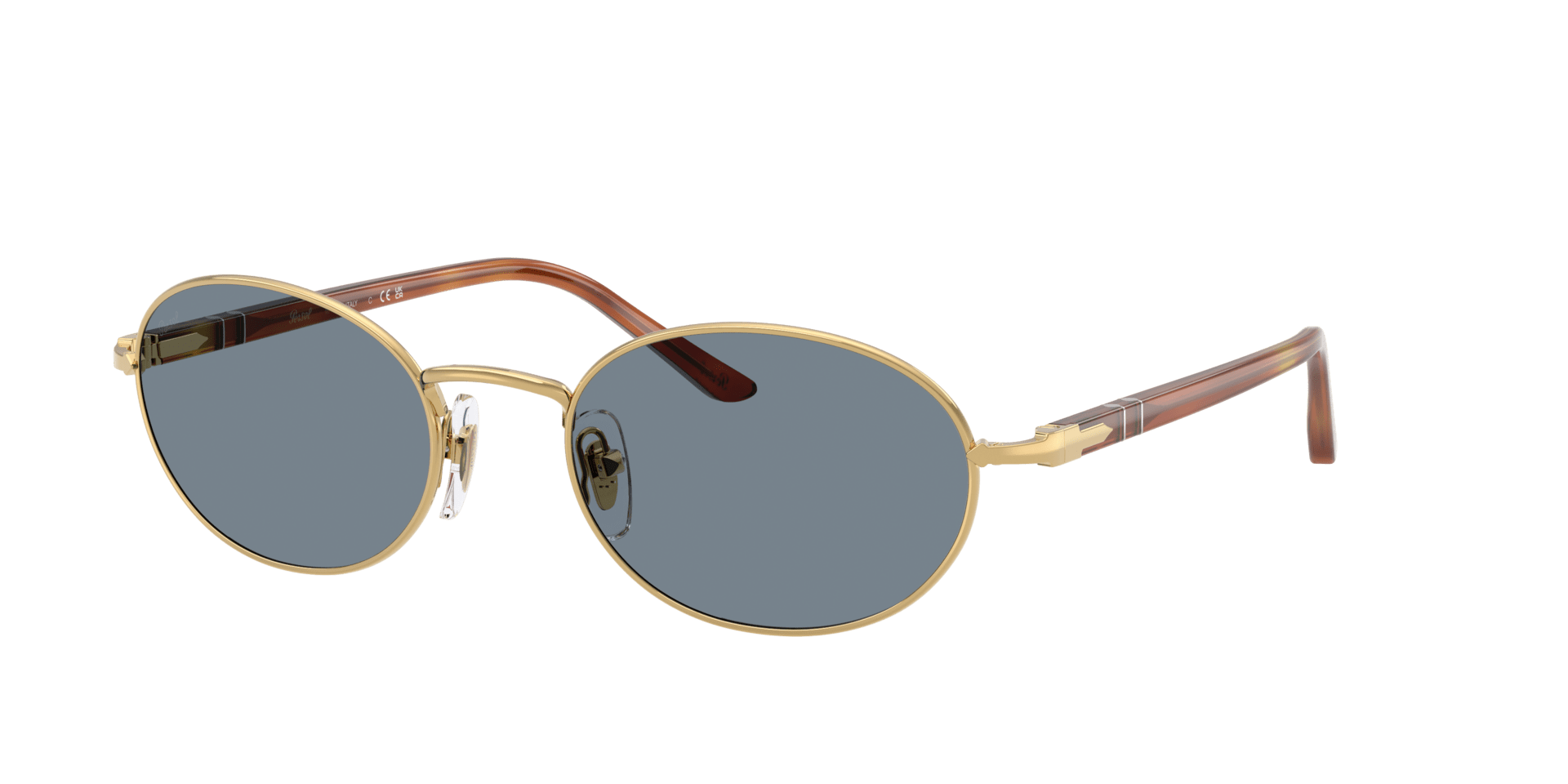 Persol Ida PO1018S doré avec verres gris bleuté
