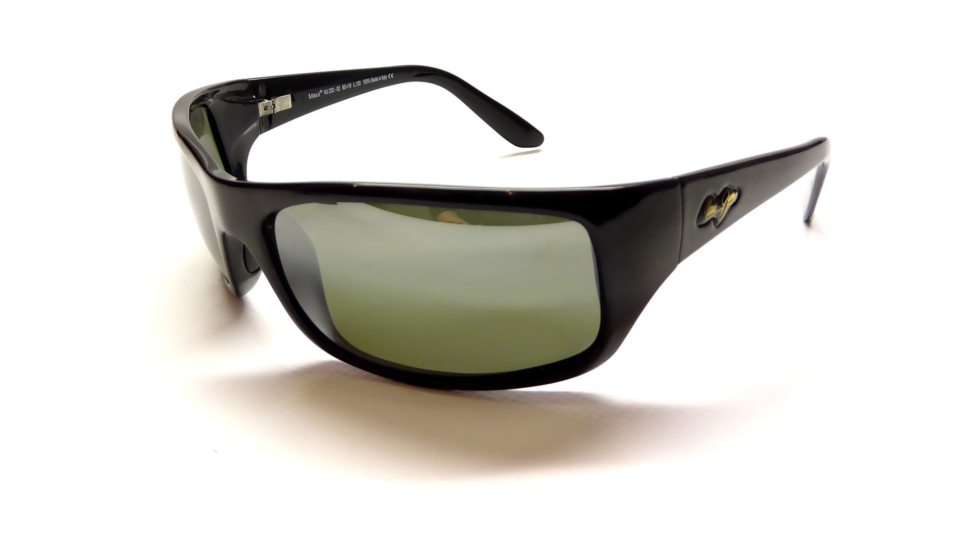 Maui Jim Peahi noir avec verres PolarizedPlus2 haute définition