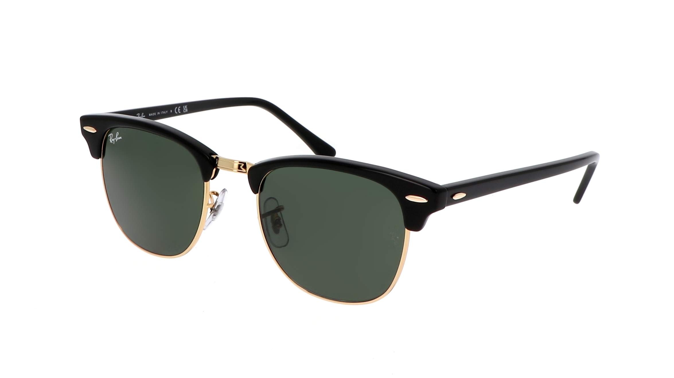 Ray-Ban Clubmaster RB3016 coloris noir et or